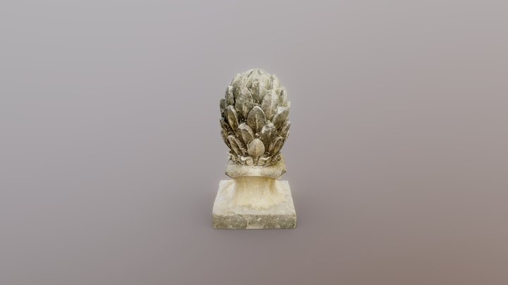 Italian Ornament Piece 3D Model