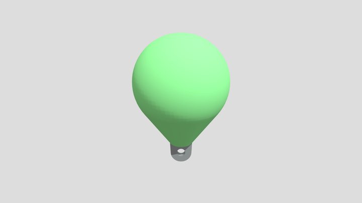 Buoy_Green 3D Model