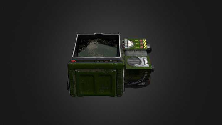 Fo76 PipBoy 3D Model