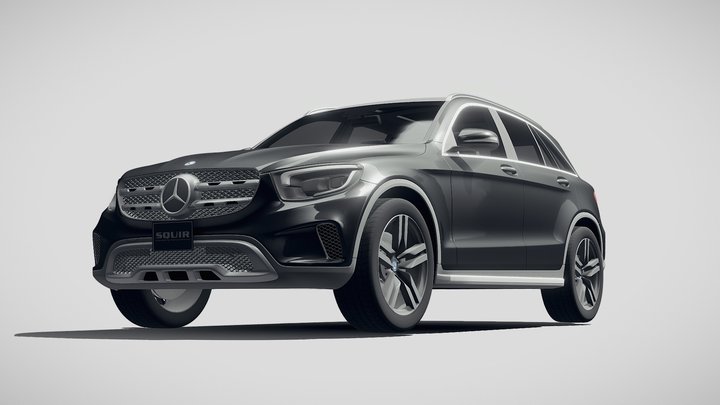 Mercedes-Benz GLC 2020 3D Model