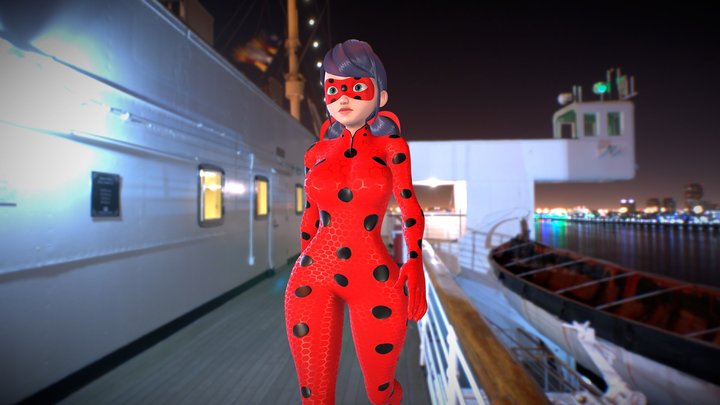 Miraculous Ladybug 3D Model