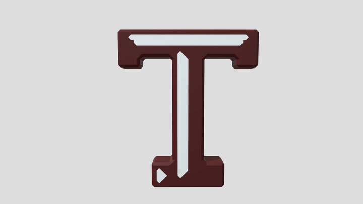 TAMU Logo 3D Model