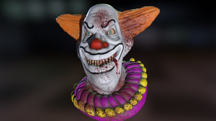 Snickers The Clown 3D Model