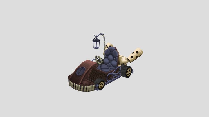 Hunter Kart 3D Model
