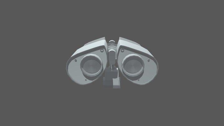 Wall-e Eyes 3D Model