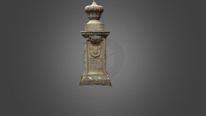Marco viário 3D Model