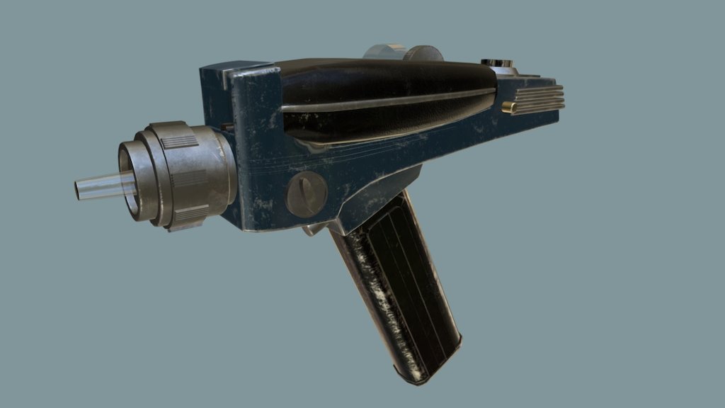 Star Trek TOS Phaser - 3D model by Sean Harlow (@sharlow) [d787777 ...