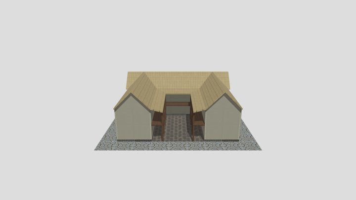 Greek_House 3D Model