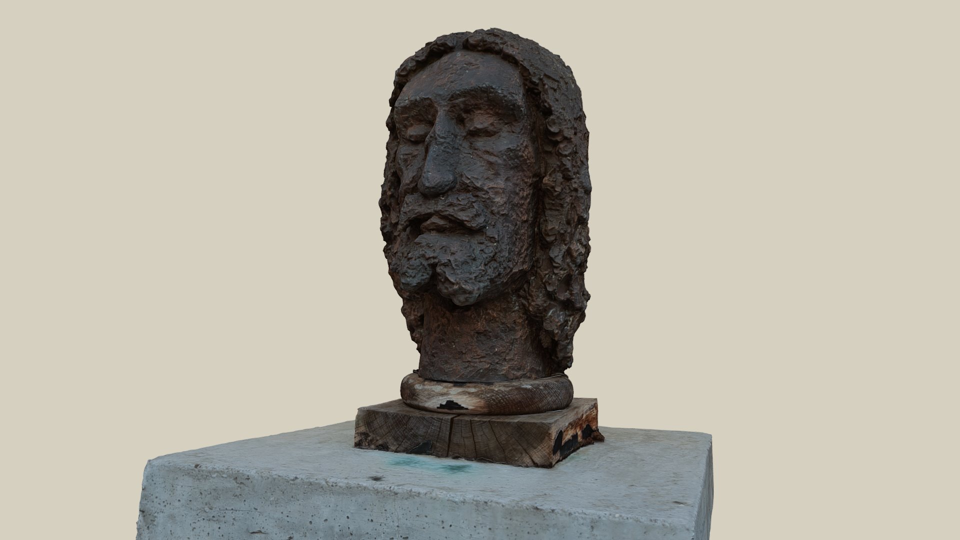 Jesus-Büste — Sketchfab embed 3D viewer