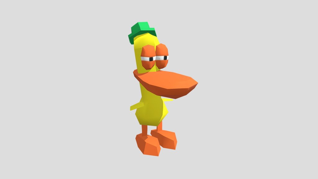 Pato Low Poly - Hello Pocoyo!