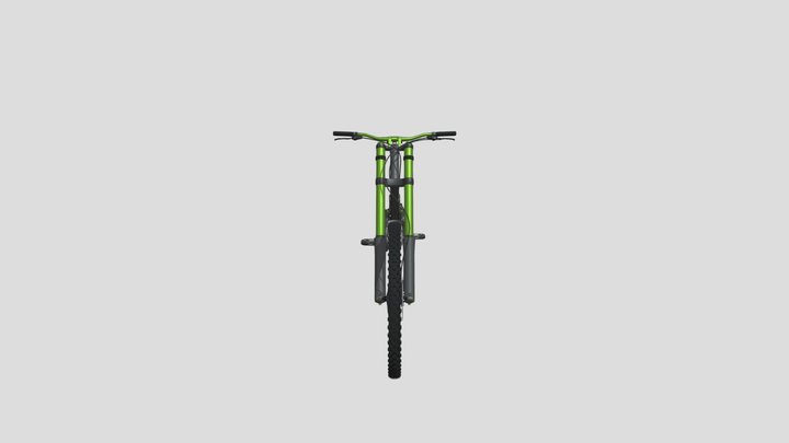 Bike Downhill 3D Model