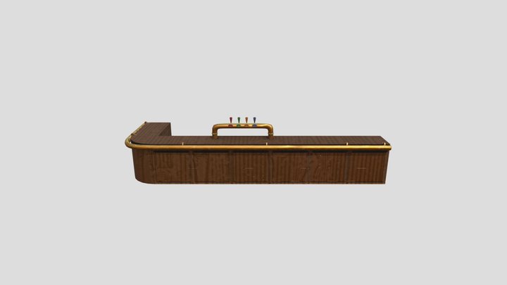Bar 3D Model