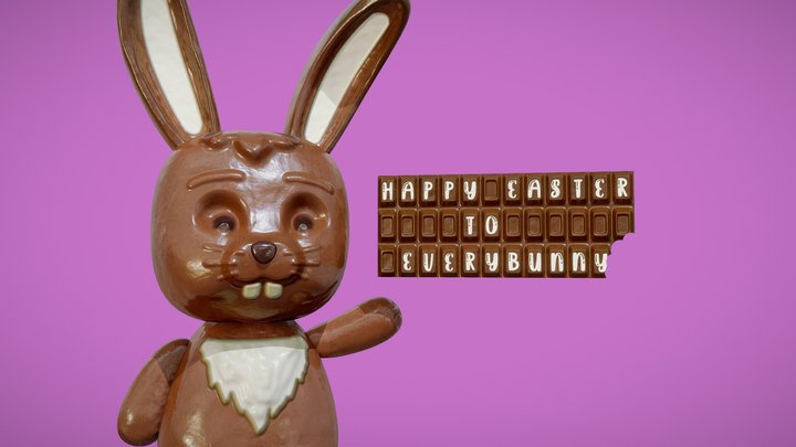 Easterbunny Challenge 2020 3D Model