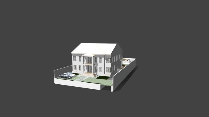 Varianta Casa Pipera 3D Model