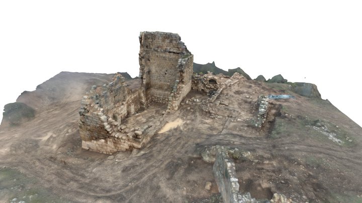 Castell de Llobera 3D Model