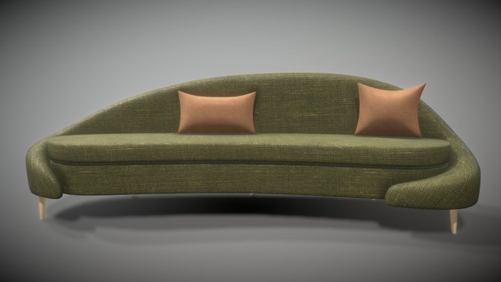 Sofa 03 3D Model