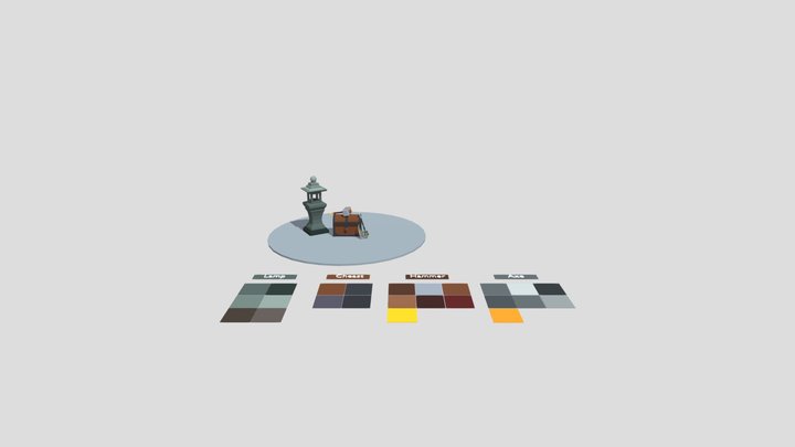 HW Painting Habort(Dima) 3D Model
