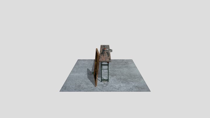 DAE 5 Finished Props - Forest Loner 3D Model