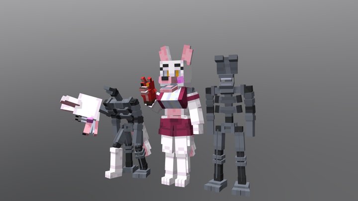 FNAF2 part 2 3D Model