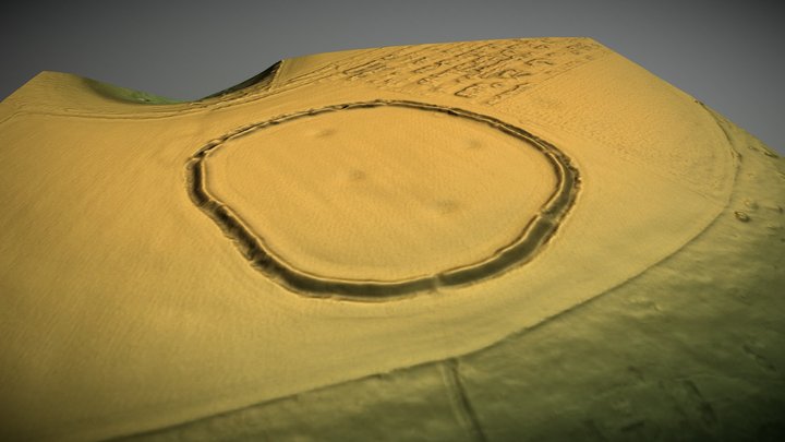 Chiselbury, Wiltshire (UK) – Kostenloses 3D-Modell STL