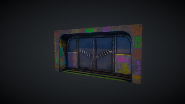 Alley Shop 3D Model