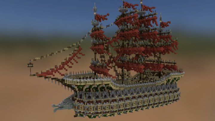 Anessa_Ship 3D Model