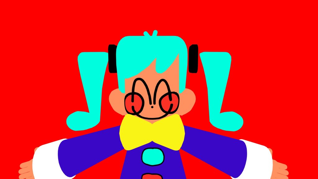 static Miku 3d fan