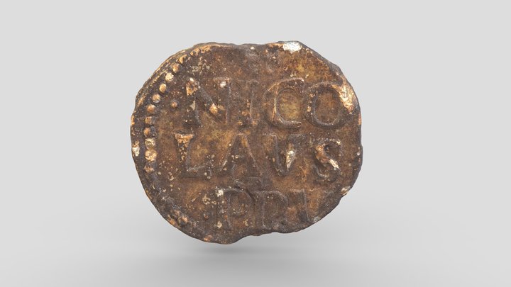 Pauselijk zegel, bulla | papal seal (1447-1455)