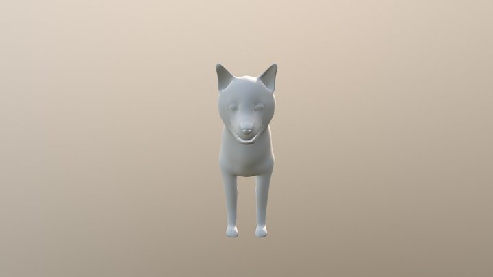 Husky 3D Model
