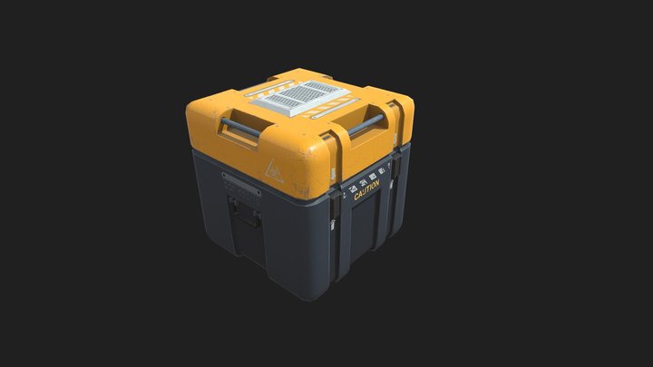 Si-Fi Box 3D Model