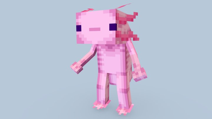 Axolandl (Magic & Mayhem RPG) 3D Model