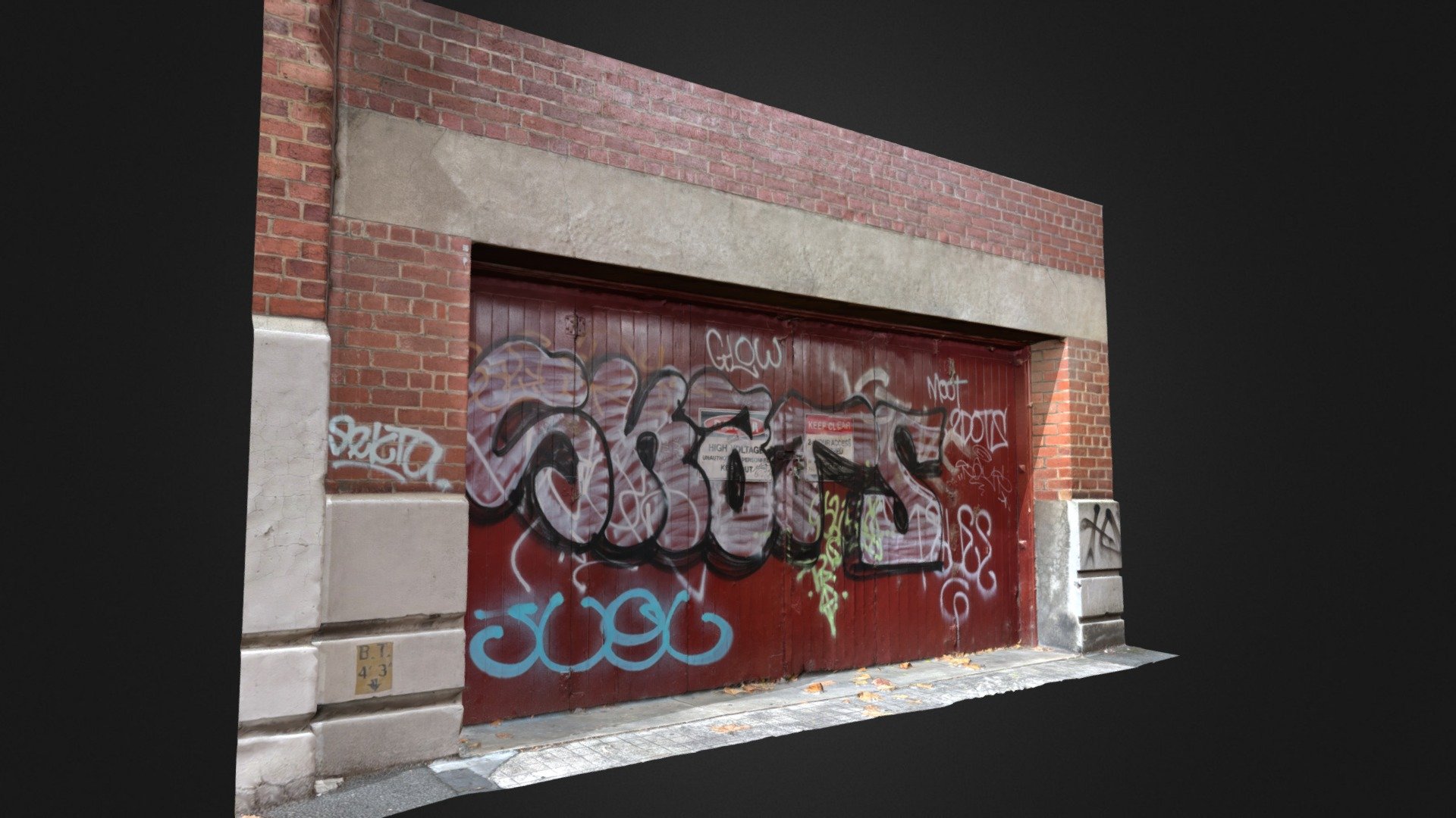 Large Industrial Entrance Door