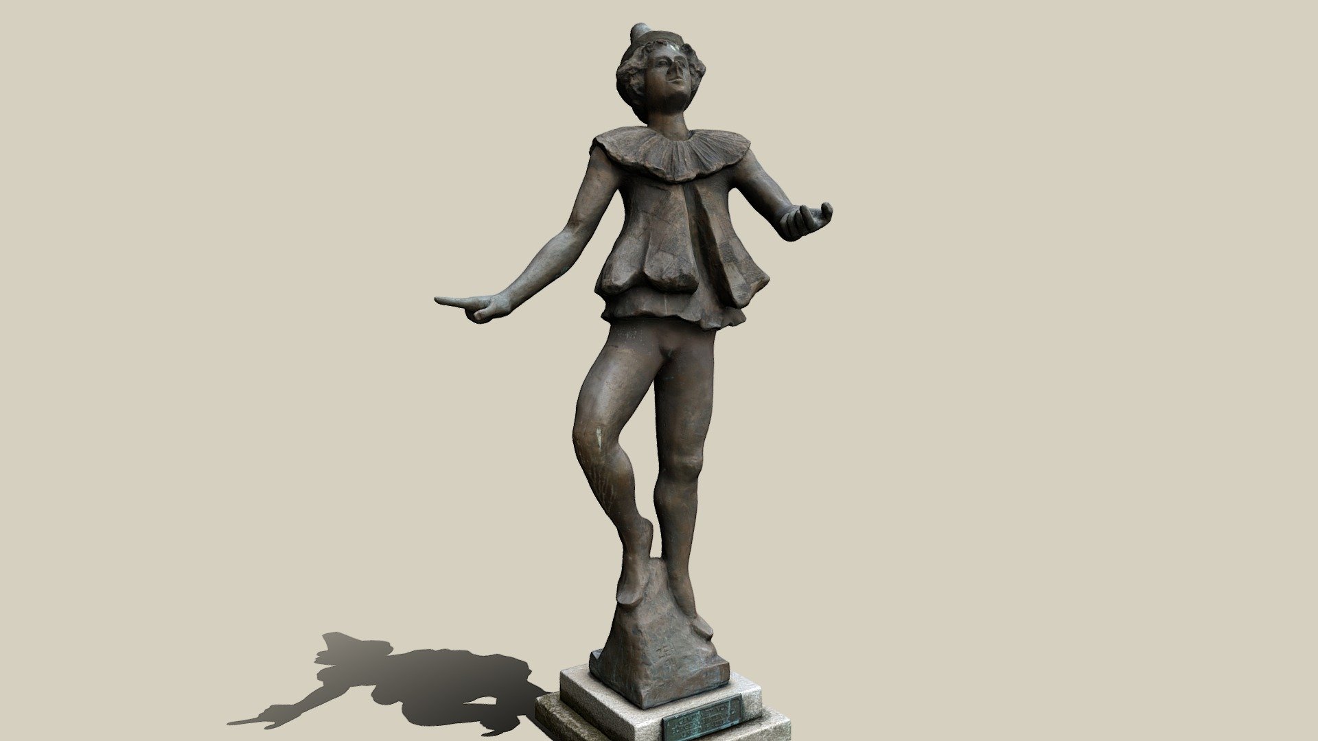 Harlekin — Sketchfab embed 3D viewer