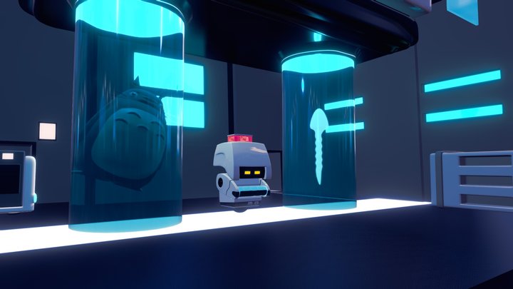 MO in SPACE 3D Model