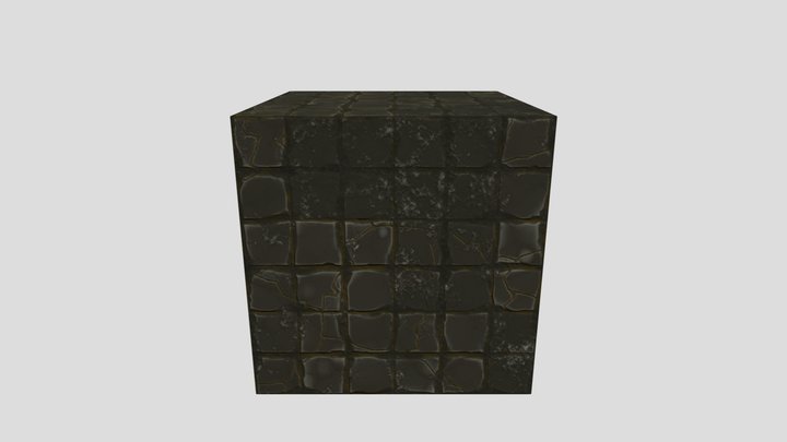 Damaged Floor Tiles Practice 3D Model
