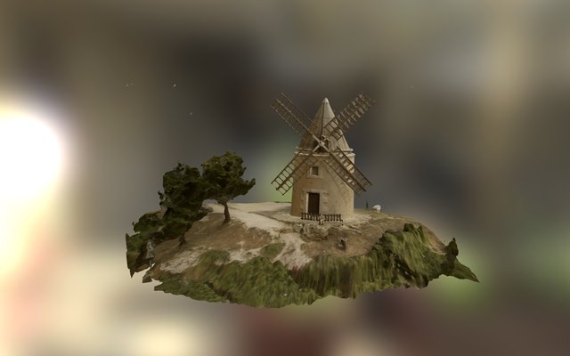 Moulin Provencal 3D Model
