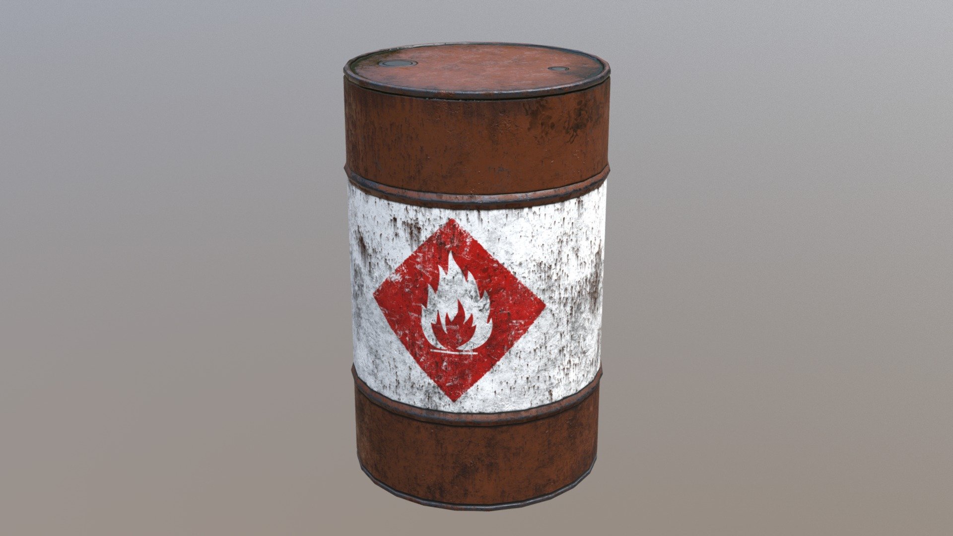 Half Life inspired explosive barrel