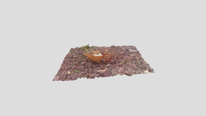Chão de pedras 3D Model