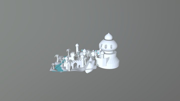 Aladdin Block 3D Model