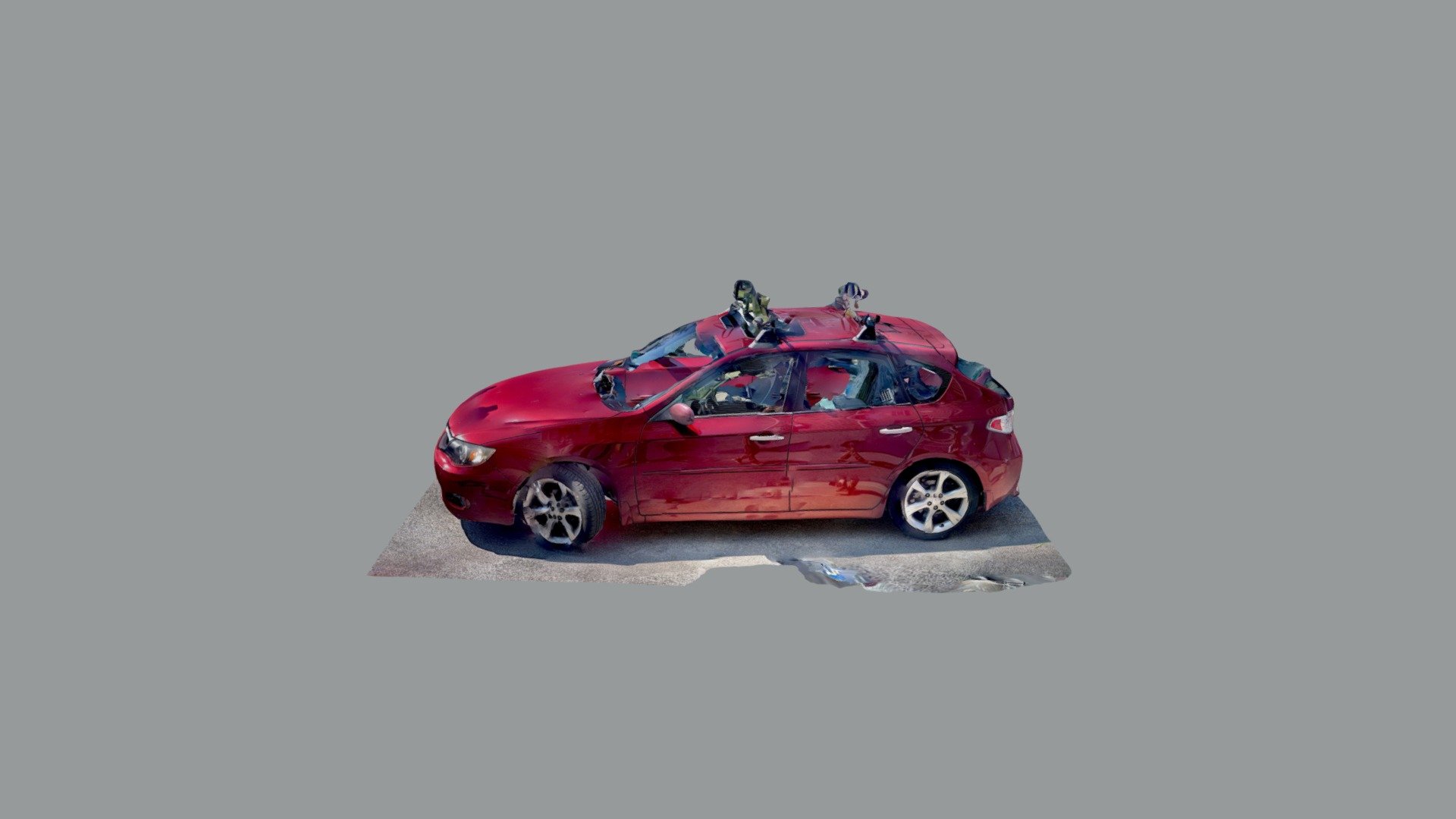 2011 Subaru Impreza Outback Camellia Red Pearl