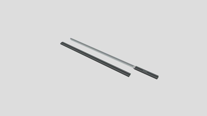 sasuke grass cutter model 3D Model