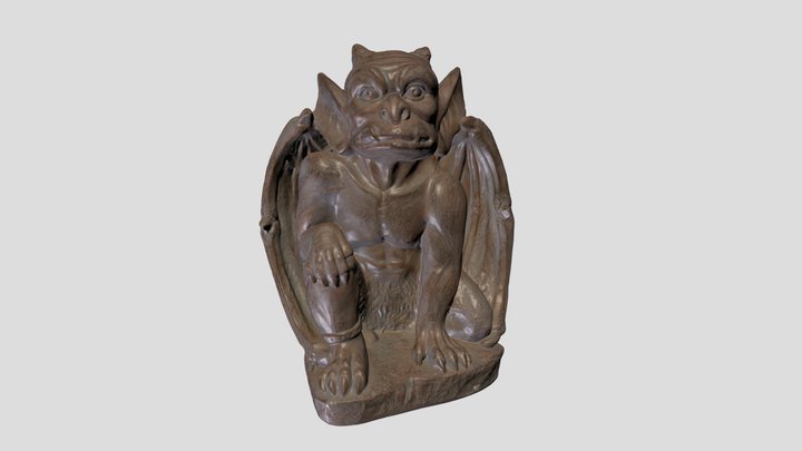 Gargoyle - Artec Leo 3D Model