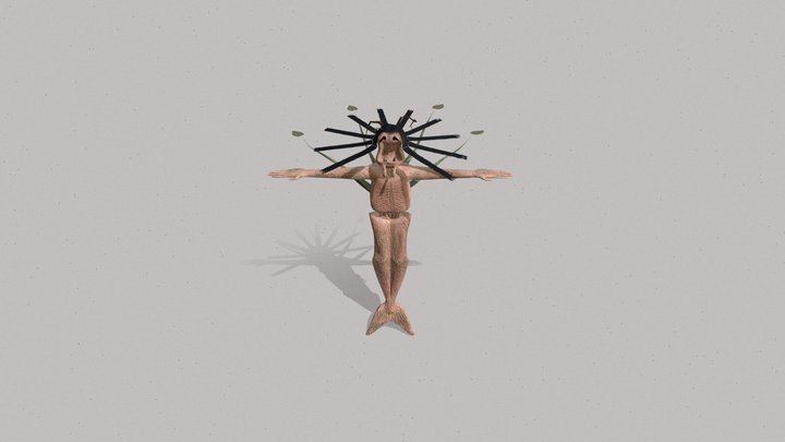 Folder Exam 24H: Character - Nokken 3D Model
