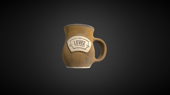 Levee Mug 3D Model