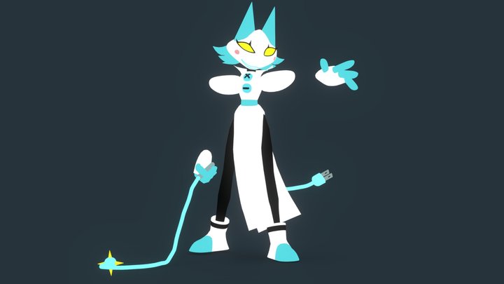 Tasque Manager - Deltarune 3D Model