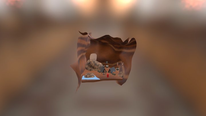 Bandit Cave 3D Model