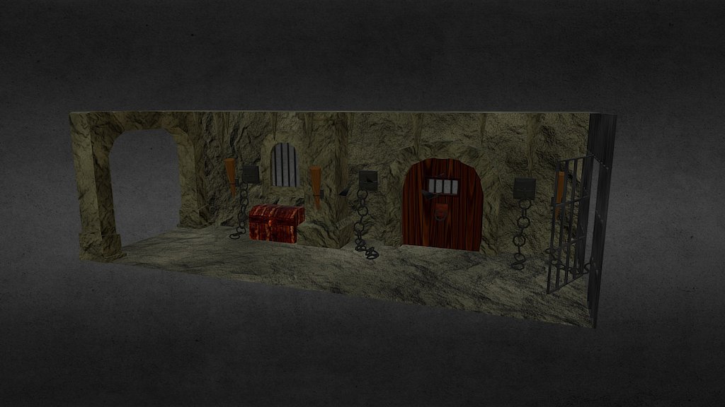 Finished Dungeon Model - 3D model by Kenny Liu (@JiaQuanLiu) [d79a883 ...