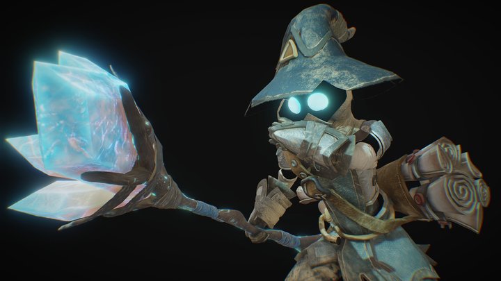 Desert Wizard 3D Model