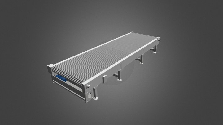 Conveyor for painting 3D Model