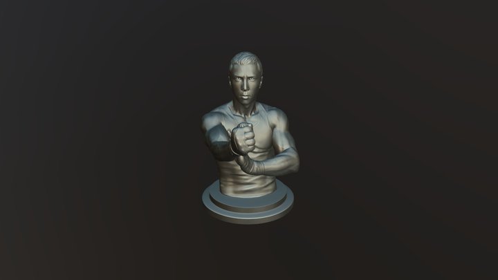 Donnie Yen 3D Model